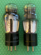 Load image into Gallery viewer, Matched Pair National Union NU 45 #45 Vacuum Tubes
