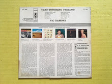 Load image into Gallery viewer, Vic Damone That Towering Feeling! Vinyl LP Columbia "360" Sound Guaranteed High-Fidelity CL 900