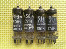 Load image into Gallery viewer, 4 Philips Special Quality SQ E91H 6687 Vacuum Tubes NOS NIB Lot Of Four