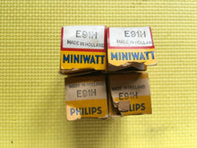 Load image into Gallery viewer, 4 Philips Special Quality SQ E91H 6687 Vacuum Tubes Valves NOS NIB Lot Of Four