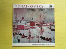 Load image into Gallery viewer, Tchaikovsky Symphony 5 In E Minor Opus 64 Heinrich Hollreiser Bamberg Symphony Orchestra Stereo Stereovox 1959 STPL 510.380