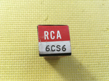 Load image into Gallery viewer, RCA 6CS6 Vacuum Tube NOS NIB