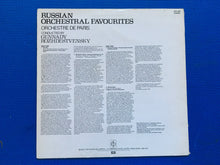 Load image into Gallery viewer, Russian Orchestral Favourites Orchestre De Paris Conducted By Gennady Rozhdestvensky EMI Classics For Pleasure Stereo LP CFP 4397