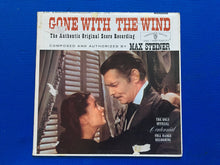 Load image into Gallery viewer, Max Steiner Muir Mathieson Gone With The Wind The Original Score Recording Warner Brothers Records Monophonic LP W1322 1961