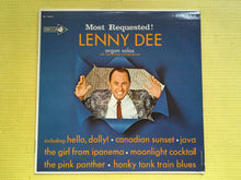 Load image into Gallery viewer, Lenny Dee Most Requested! Organ Solos Vinyl LP Decca Stereo DL 74572