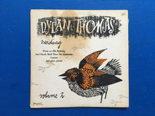 Load image into Gallery viewer, Dylan Thomas Reading Poem On His Birthday And Death Shall Have No Dominion Lament Volume Two 2 Vinyl LP Caedmon Records TC-1018-A