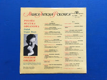 Load image into Gallery viewer, Musica Antiqua Polonica Polish Organ Music Joachim Grubich Mono LP Polskie Muza Nagrania XL 0235
