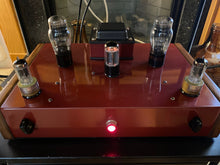 Load image into Gallery viewer, Matched Pair RCA Black Plate 6AU7 Vacuum Tubes Valves NOS-Testing