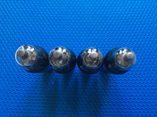 Load image into Gallery viewer, 4 Ken-Rad 6D6 Vacuum Tubes Valves Black Glass Lot of Four NOS-Testing