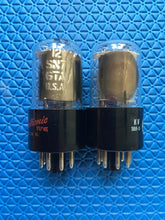 Load image into Gallery viewer, Matched Pair General Electric GE 12SN7 12SN7GTA Vacuum Tubes NOS-Testing