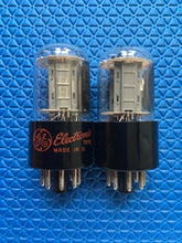 Load image into Gallery viewer, Matched Pair General Electric GE 12SN7 12SN7GTA Vacuum Tubes NOS-Testing