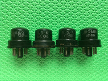 Load image into Gallery viewer, Matched Quad RCA VT-90 JRC-6H6 VT90 6H6 Vacuum Tubes Milspec