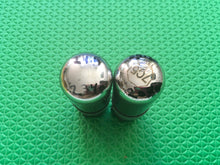 Load image into Gallery viewer, Matched Pair Sylvania 7C5 Vacuum Tubes Valves Gray Glass