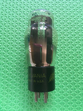 Load image into Gallery viewer, Sylvania Number Type 80 Vacuum Tube Rectifier Shoulder Style Black Plates