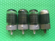 Load image into Gallery viewer, 4 Sylvania 7Q7 Vacuum Tubes Valves NOS NIB Lot Of Four