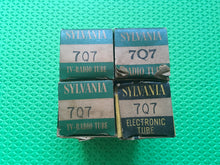 Load image into Gallery viewer, 4 Sylvania 7Q7 Vacuum Tubes Valves NOS NIB Lot Of Four
