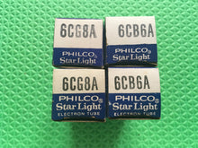 Load image into Gallery viewer, 4 Philco 6CB6 6CB6A 6CF6 Vacuum Tubes Valves NOS NIB Lot Of Four