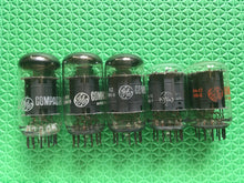 Load image into Gallery viewer, 5 General Electric GE 6AL11 Vacuum Tubes Valves NOS NIB Lot Of Five