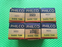 Load image into Gallery viewer, 6 Philco 35Z3 Vacuum Tubes Valves NOS NIB Lot Of Six