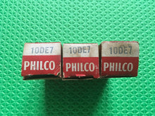 Load image into Gallery viewer, 3 Philco 10DE7 Vacuum Tubes Valves NOS NIB Lot Of Three Trio