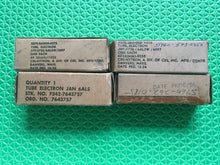 Load image into Gallery viewer, 4 American-Made Milspec 6AL5 5726 6097 JHY-6AL5W Vacuum Tubes NOS NIB Lot Of Four Quad