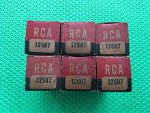 Load image into Gallery viewer, 6 RCA Radiotron 12SH7 Vacuum Tubes Valves NOS NIB Lot Of Six