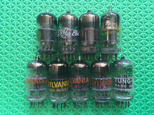 Load image into Gallery viewer, 9 US-Made 6X8 Vacuum Tubes Valves NOS NIB Lot Of Nine