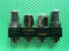 Load image into Gallery viewer, 4 Sylvania 6AQ7 6AQ7GT Vacuum Tubes NOS NIB Lot Of Four