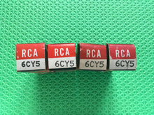 Load image into Gallery viewer, 4 RCA 6CY5 Vacuum Tubes Valves NOS NIB Lot Of Four