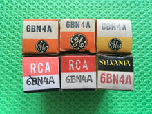 Load image into Gallery viewer, 6 US-Made 6BN4 6BN4A Vacuum Tubes NOS NIB Lot Of Six