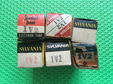Load image into Gallery viewer, 6 US-Made 1V2 Vacuum Tubes Valves NOS NIB Lot Of Six