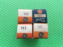 Load image into Gallery viewer, 4 General Electric GE 1V2 Vacuum Tubes NOS NIB Lot Of Four