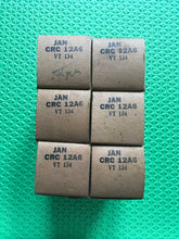 Load image into Gallery viewer, 6 RCA USNCRC12A6 12A6 VT134 Vacuum Tubes Valves Milspec Industrial NOS NIB Lot Of Six