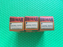 Load image into Gallery viewer, 3 Brimar 6AM6 EF91 Vacuum Tubes Valves NOS NIB Lot Of Three