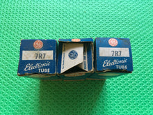 Load image into Gallery viewer, 3 General Electric GE 7R7 Vacuum Tubes Valves NOS NIB Lot Of Three
