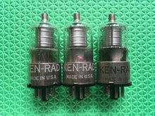 Load image into Gallery viewer, 3 Ken-Rad 1A7 1A7GT Vacuum Tubes NOS NIB Lot Of Three