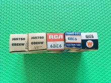 Load image into Gallery viewer, 5 US-Made 6BE6 Vacuum Tubes Valves NOS NIB Lot Of Five