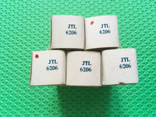 Load image into Gallery viewer, 5 Tung-Sol JTL-6206 6206 Vacuum Tubes Valves Milspec NOS NIB Lot Of Five