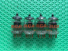 Load image into Gallery viewer, 4 RCA 5847 / 404A Vacuum Tubes Gold Pin Premium Quality NOS NIB Lot Of Four