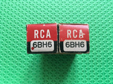 Load image into Gallery viewer, 2 RCA 6BH6 Vacuum Tubes Valves NOS NIB Lot Of Two