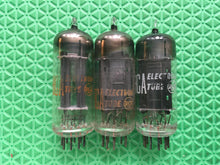 Load image into Gallery viewer, 3 RCA 6CM7 Vacuum Tubes Valves NOS NIB Lot Of Three