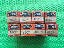 Load image into Gallery viewer, 8 Raytheon 6BC7 Vacuum Tubes Valves NOS NIB Lot Of Eight