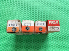 Load image into Gallery viewer, 4 US-Made 17CT3 Vacuum Tubes Valves NOS NIB Lot Of Four