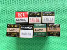 Load image into Gallery viewer, 7 US-Made 6AM8 6AM8A Vacuum Tubes Valves NOS NIB Lot Of Seven
