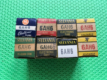 Load image into Gallery viewer, 8 US-Made 6AH6 Vacuum Tubes NOS NIB Lot Of Eight