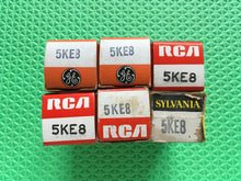 Load image into Gallery viewer, 6 US-Made 5KE8 Vacuum Tubes Valves NOS NIB Lot Of Six