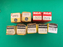 Load image into Gallery viewer, 9 US-Made 17CT3 Vacuum Tubes Valves NOS NIB Lot Of Nine