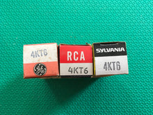 Load image into Gallery viewer, 3 US-Made 4KT6 Vacuum Tubes Valves NOS NIB Lot Of Three