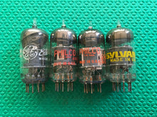 Load image into Gallery viewer, 4 US-Made 5U8 Vacuum Tubes Valves NOS NIB Lot Of Four