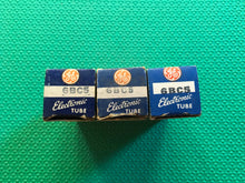 Load image into Gallery viewer, 3 General Electric GE 6BC5 6CE5 Vacuum Tubes Valves NOS NIB Lot Of Three